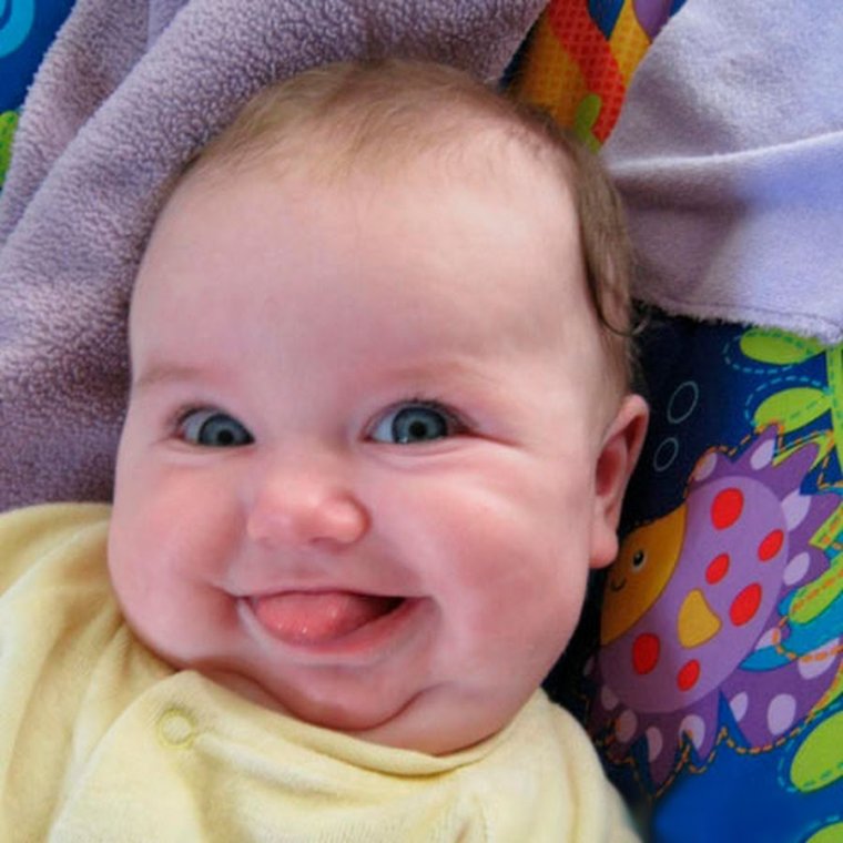 Смешные детские мордашки