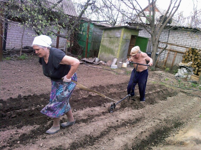 Пахать на даче