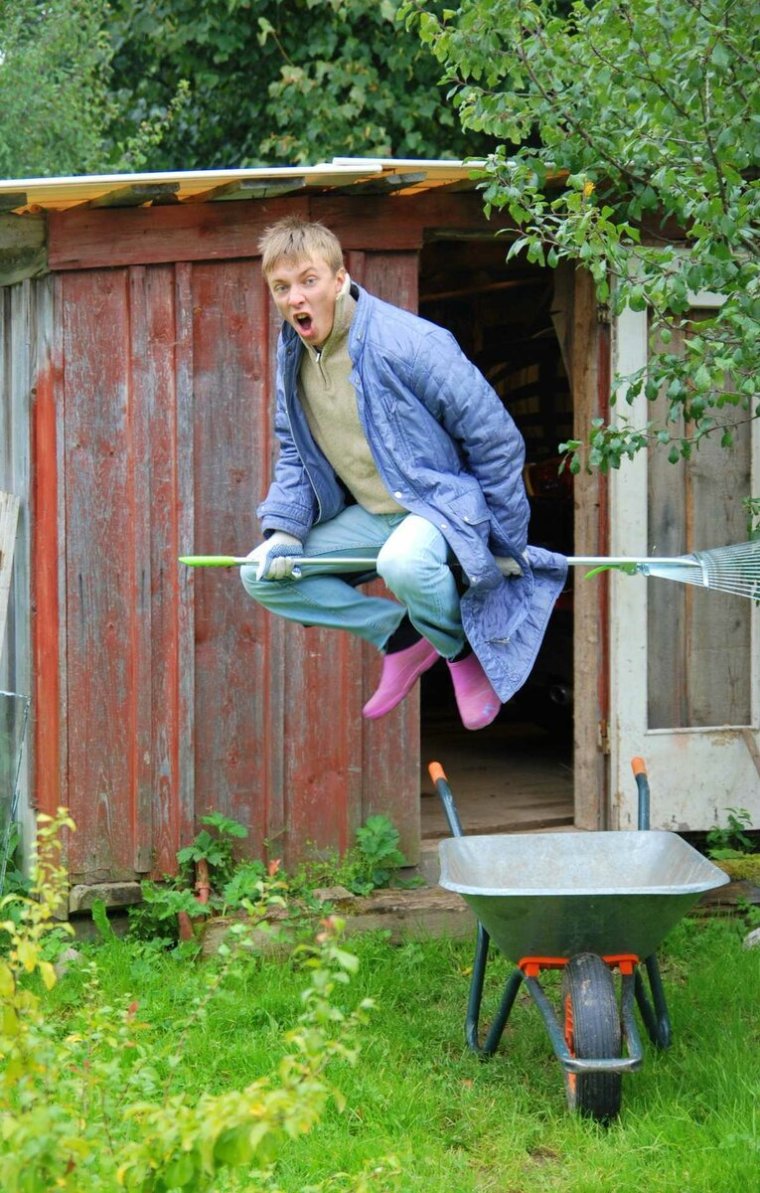 Приколы про дачу