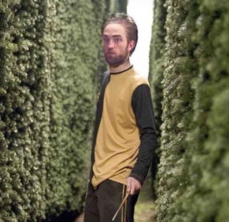 Роберт Паттинсон в спортивках