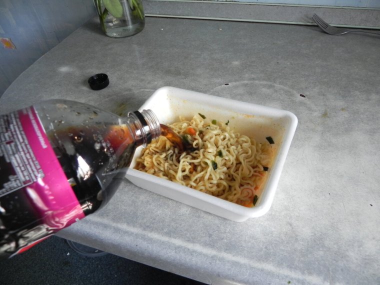 Доширак и водка