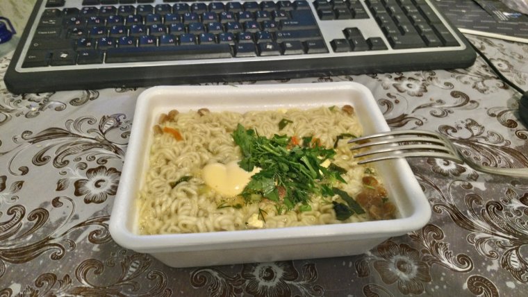 Ужин доширак