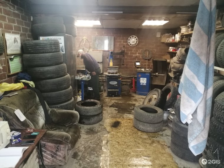 Шиномонтаж грязный