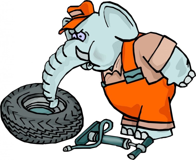 Шиномонтаж рисунок