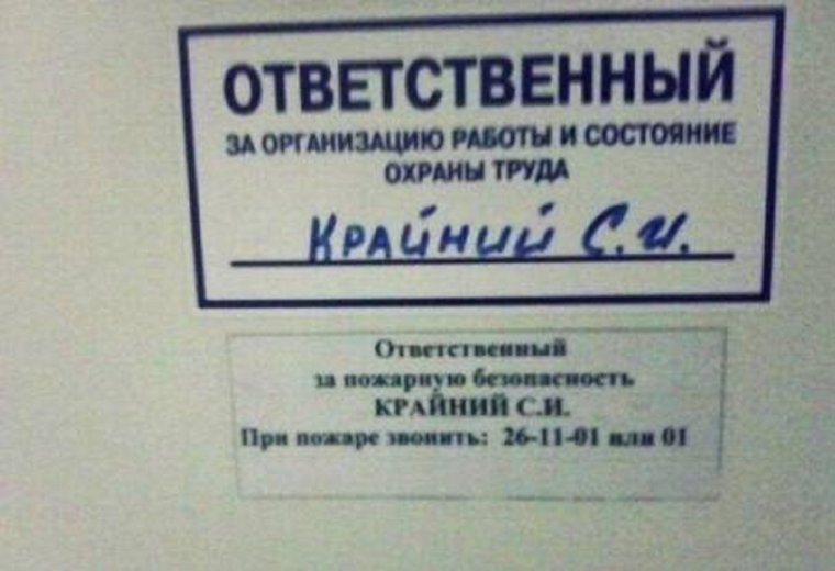 Смешные говорящие фамилии