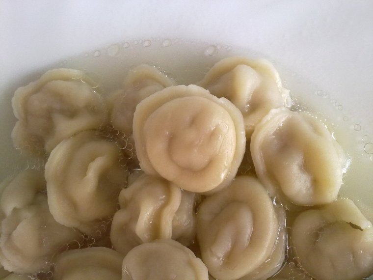 Пельмень с глазками