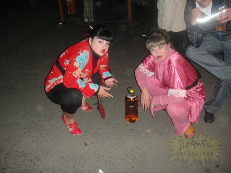 Бабы Деревенские гопота