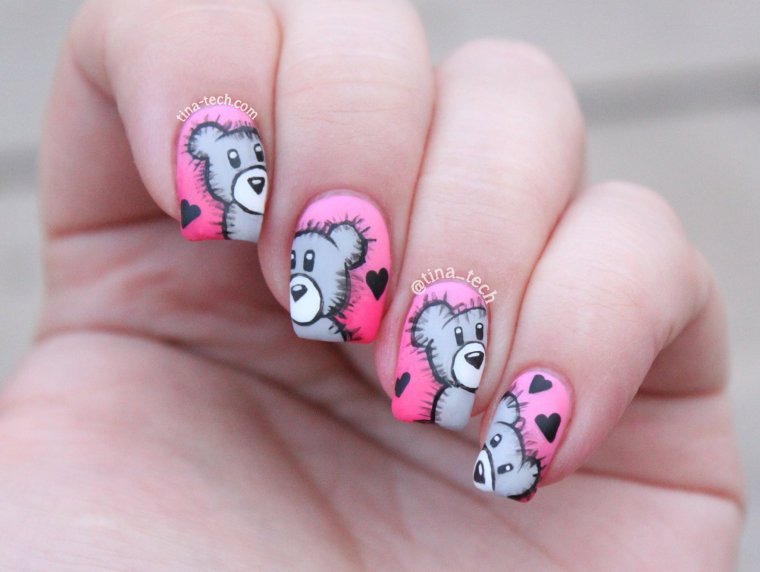 Прикольный маникюр