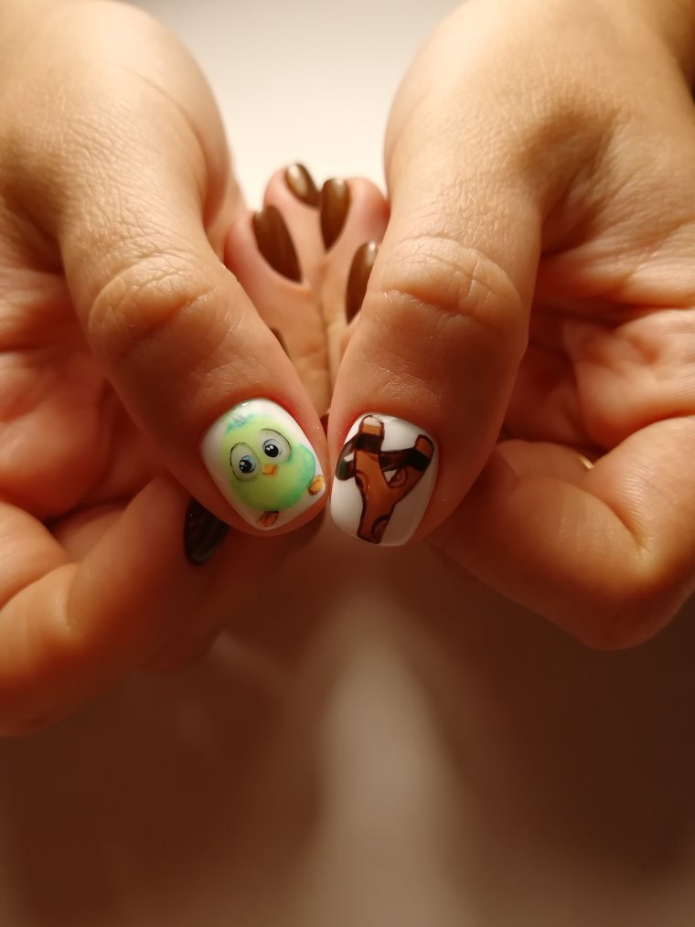 Мультяшный маникюр