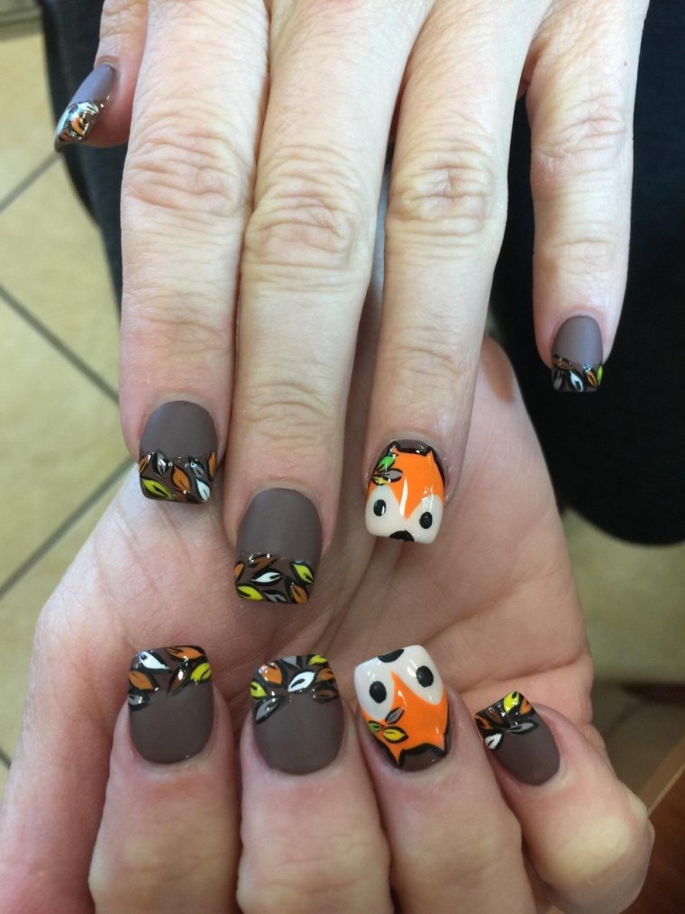 Прикольный маникюр