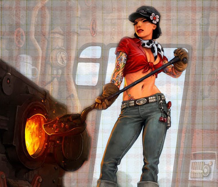 Женщина Кочегар