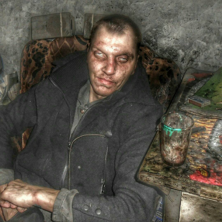 Человек с лопатой