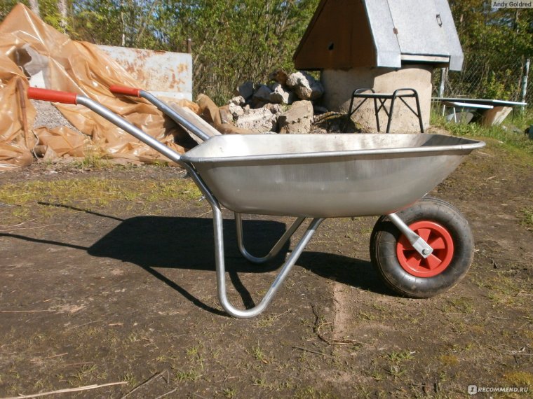 Тачка Садовая Старая