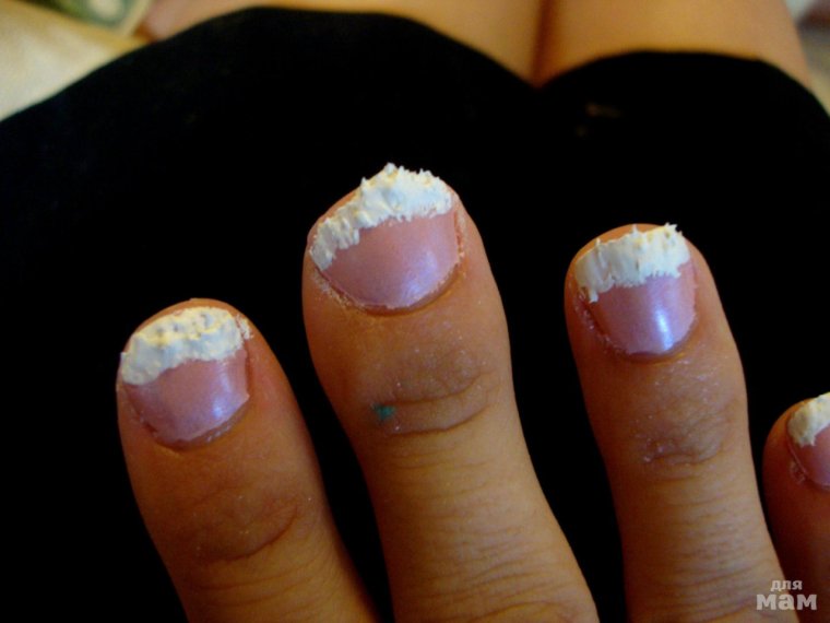 Неудачный маникюр