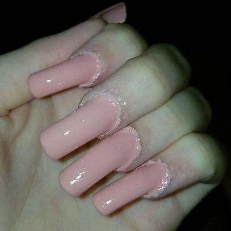Неудачный маникюр гель лаком