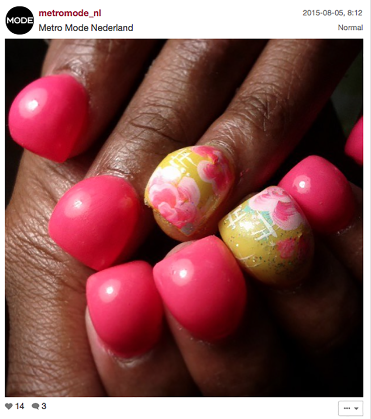 Неудачный маникюр