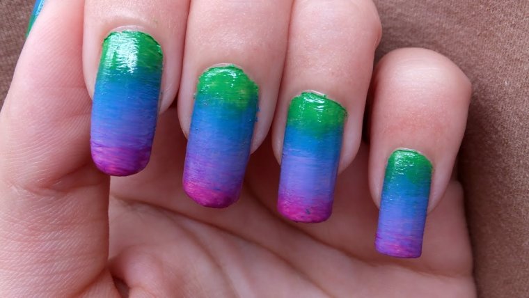 Некрасивый маникюр