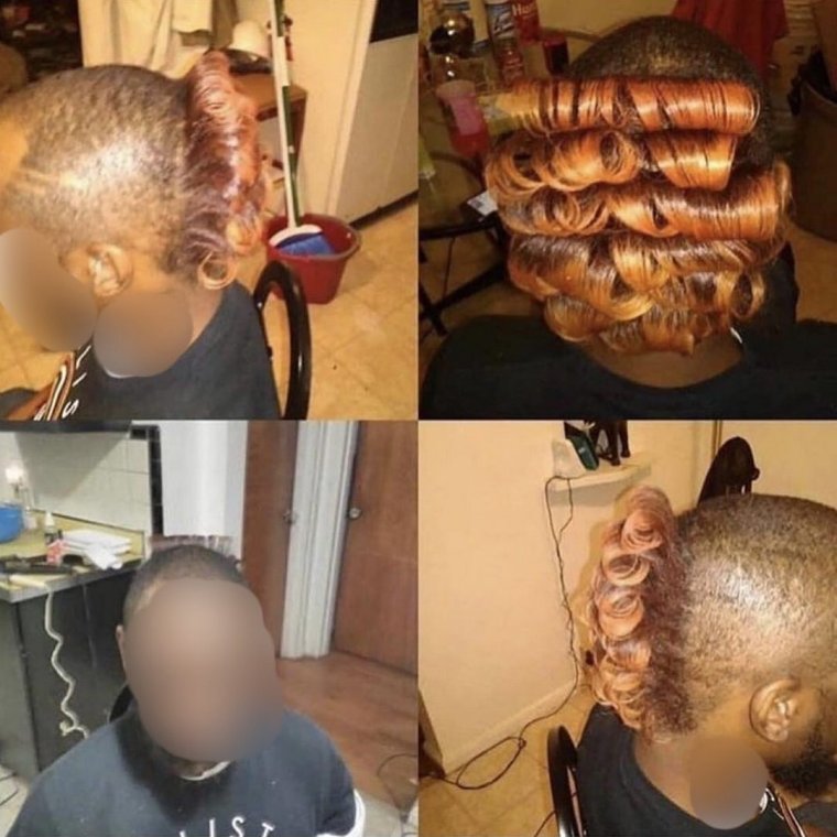 Абсурдная прическа