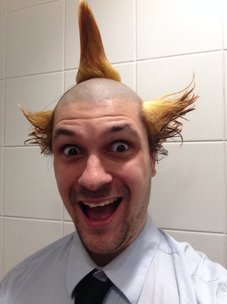 Смешные прически мужские