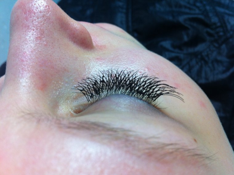 Смешные ресницы