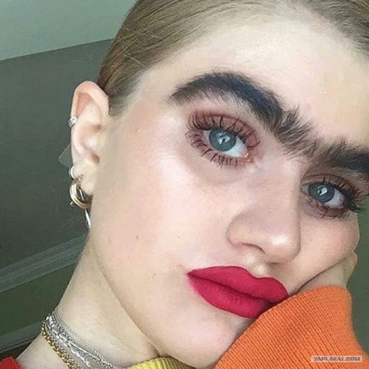 Густые брови прикол