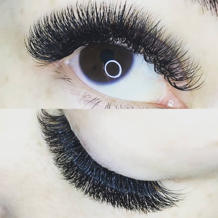 Прикольные ресницы