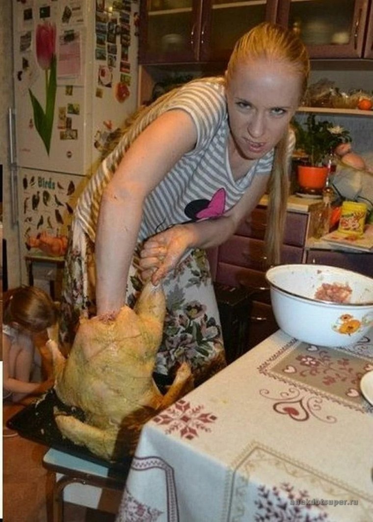 Страшные девушки из социальных сетей