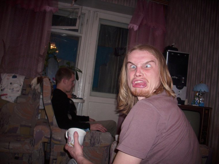 Фрики в Московском метро