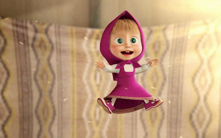 Адмонитор Маша и медведь