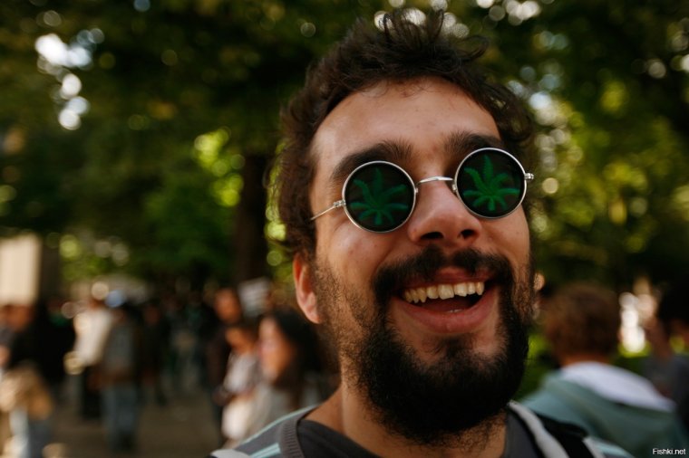 Человек в солнцезащитных очках