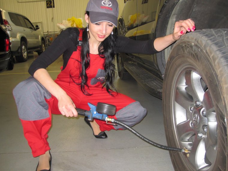 Красивый шиномонтаж