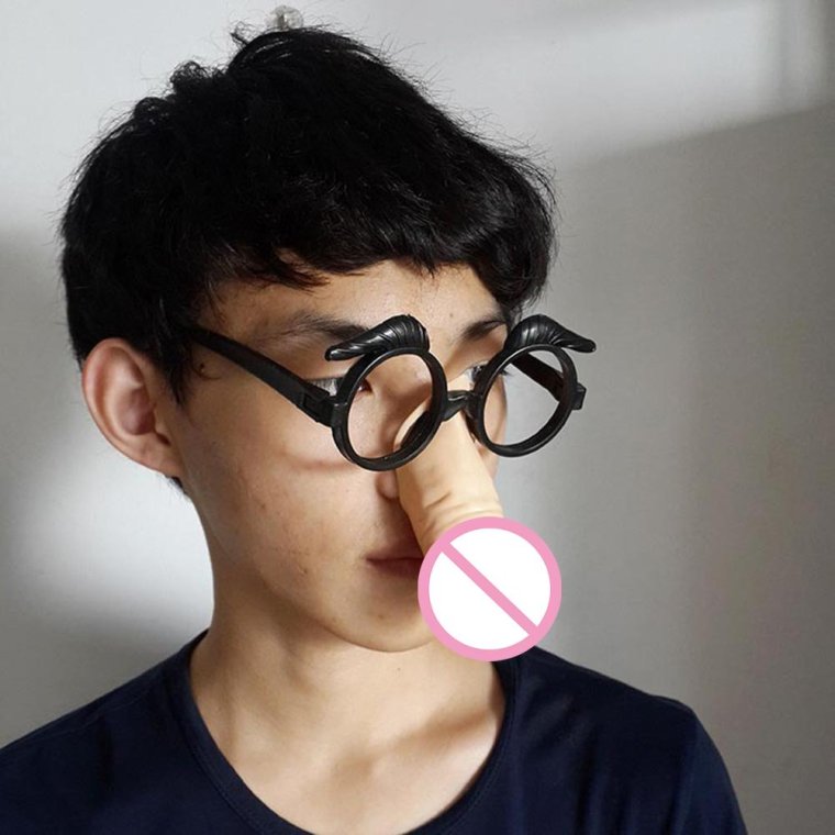 Очки с носом