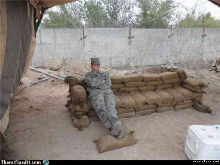 Армейские мешки с песком