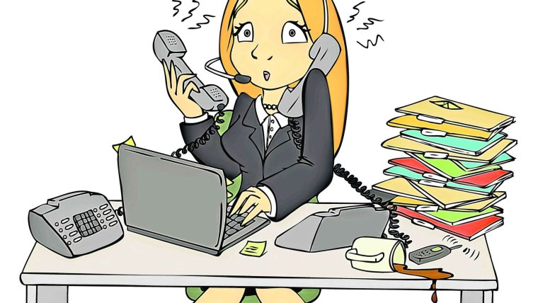 Диспетчер карикатура