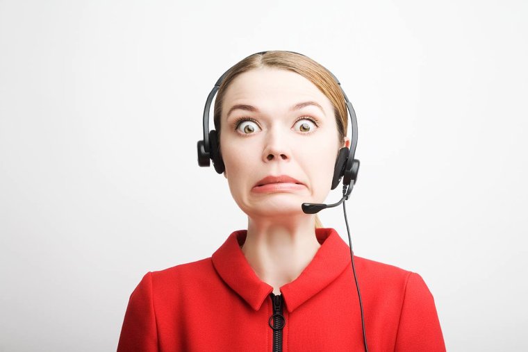 Смешной оператор колл центра