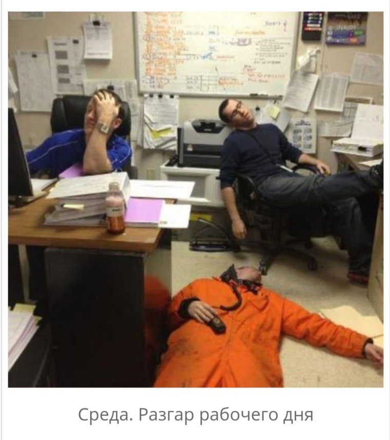 Трудовые будни в офисе