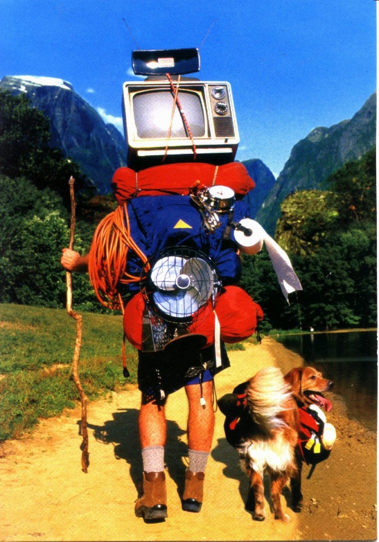 Кот в рюкзаке в метро