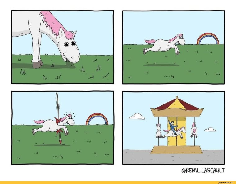 Смешные комиксы с неожиданным концом