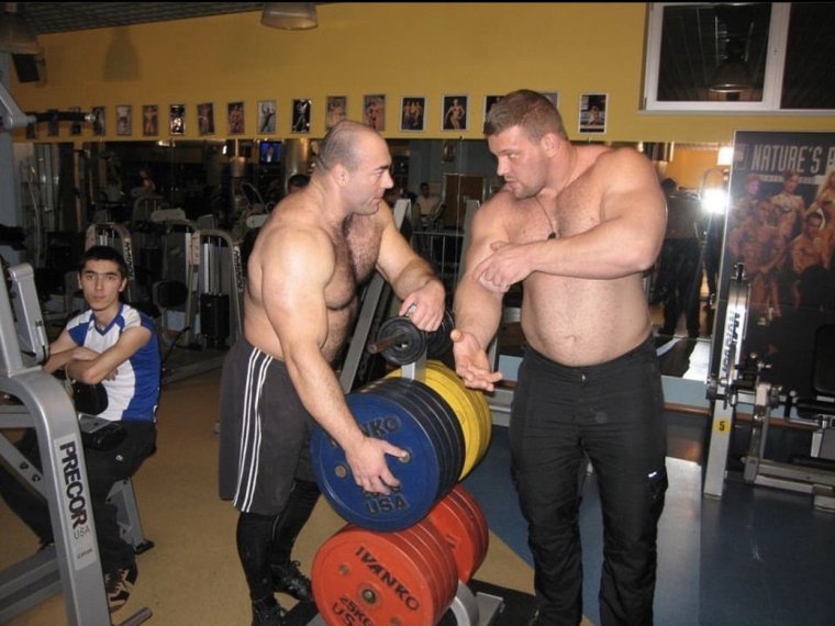 Смешные качки в зале