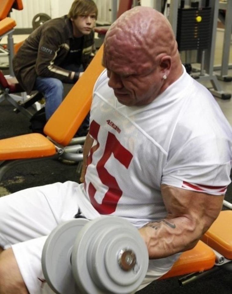 Смешные качки в зале