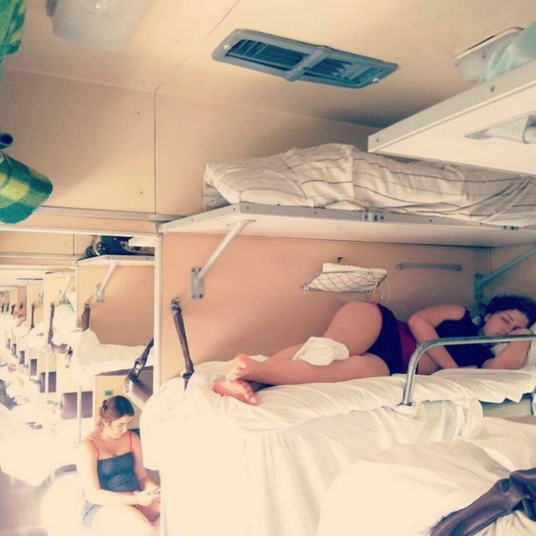 Путешествие в плацкартном вагоне