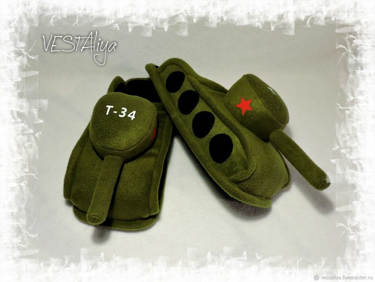 VESTALIYA тапочки танки