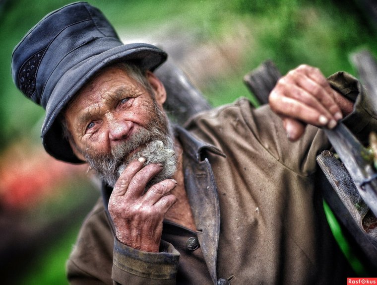 Прикольный дед