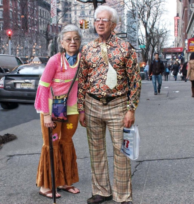 Хиппи в старости