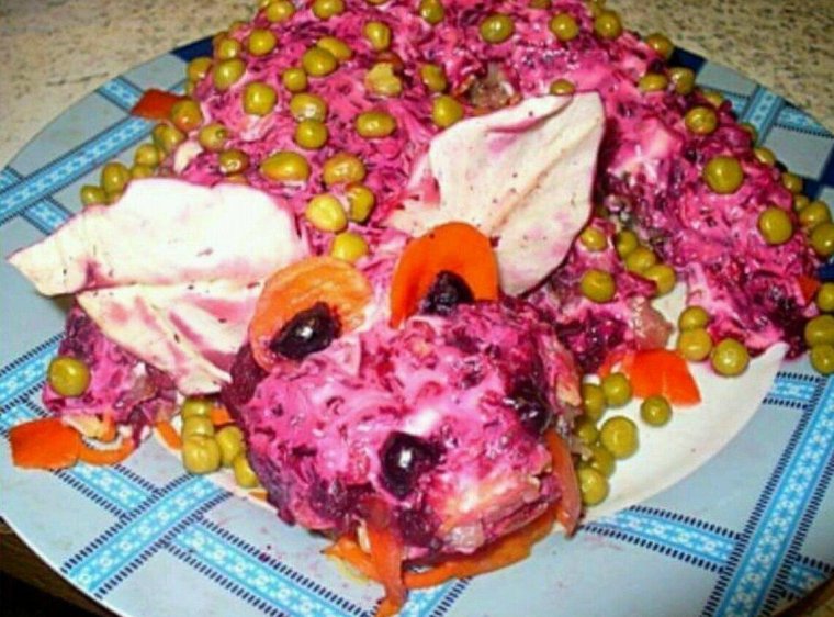 Салат прикол