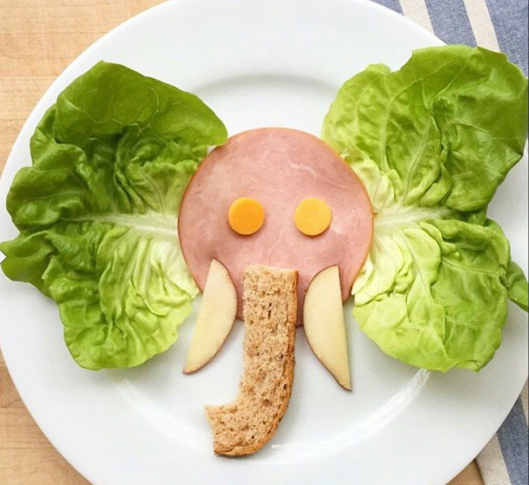 Смешные блюда для детей