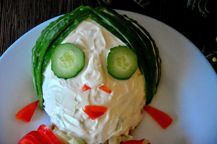 Маска из Оливье