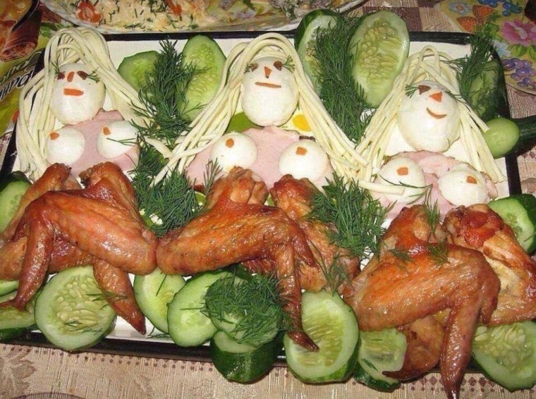 Оригинальные блюда на 23 февраля