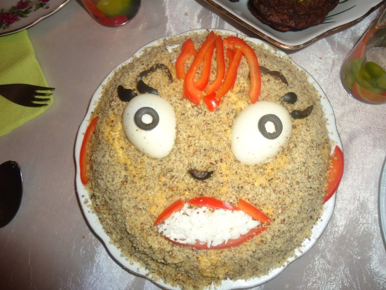 Салат прикол