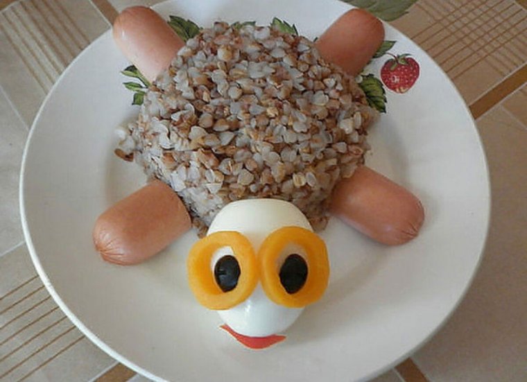 Веселые блюда для детей